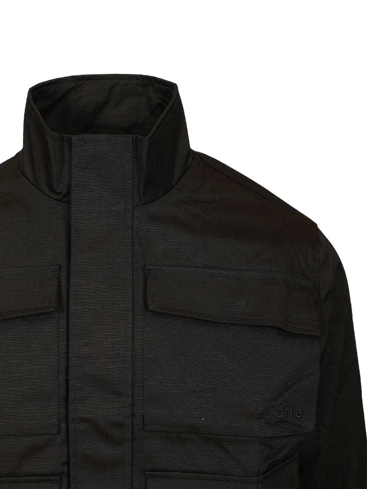 Arte Waxed Ripstop Jacket Jackets - Black | af67e75c5fcb3491334304f6aba3c366612c4ce1