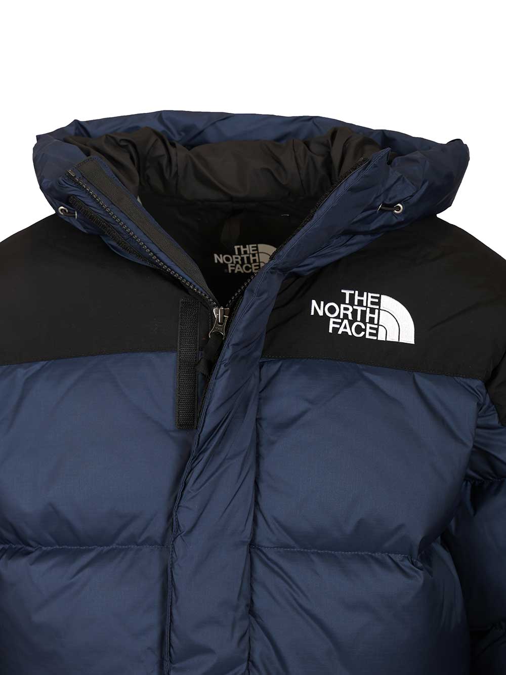 The North Face Himalayan Down Parka Coats - Blue | ee083b0e0e3f3f9466d5b476b3f5a731992ab3c7