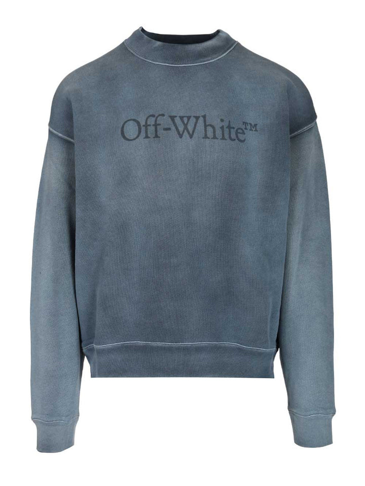 Off-White Laundry Skate Sweatshirts - Blue | 24d26bac651b828fc7a2e7241a7c1d303d7b6b73