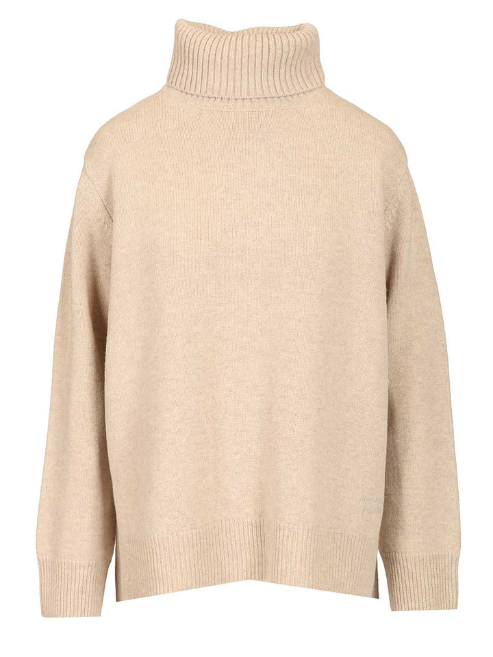 Maison KitsunÉ Chunky Sweater Knitwear - Beige | 6321c4d2c0b13037f138e160008170b750887912