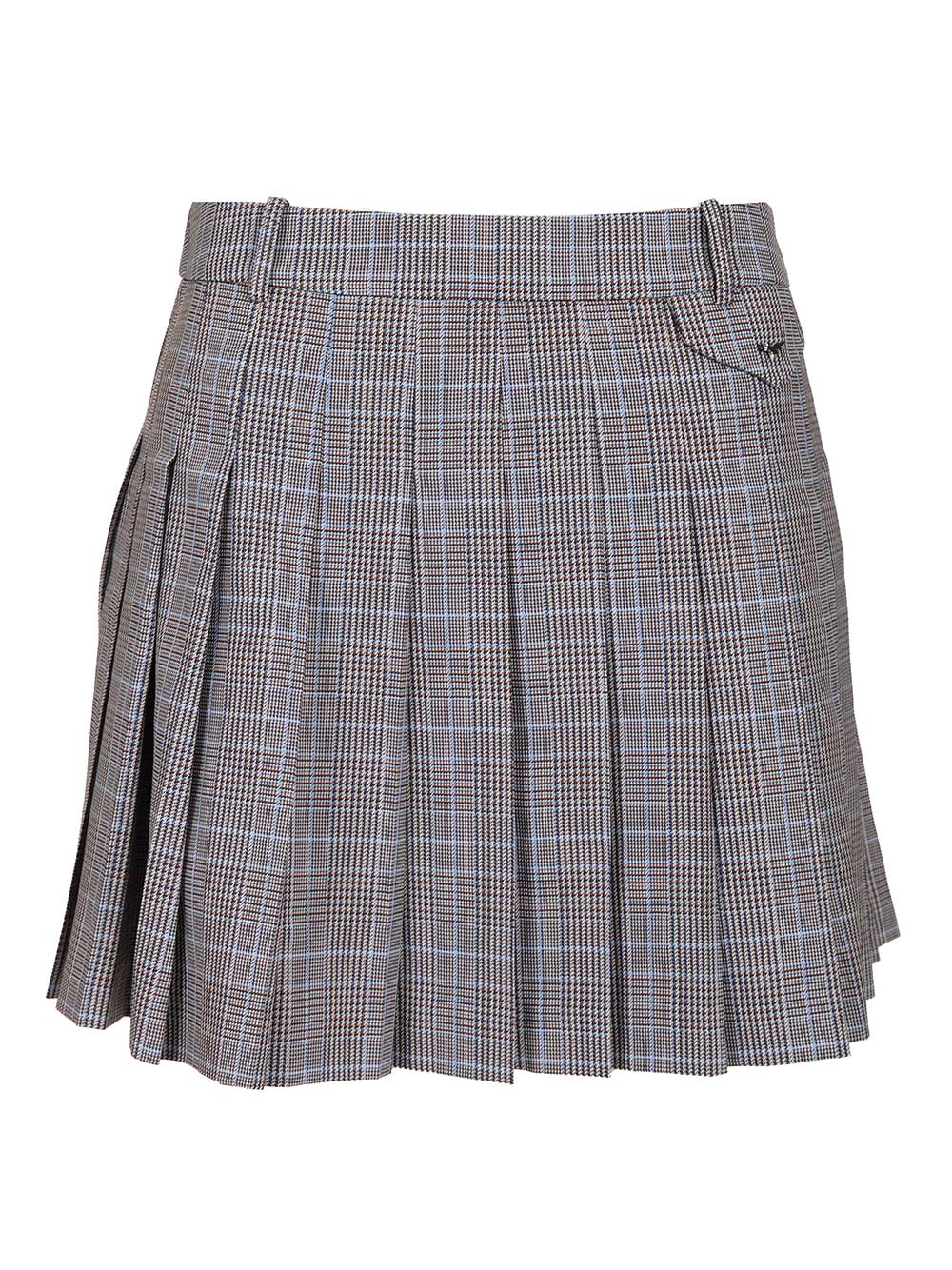 Maison KitsunÉ Pleated Mini Skirt Skirts - Grey | eb11f7a28c343c14a3598ed7a787a5c0f72ac431