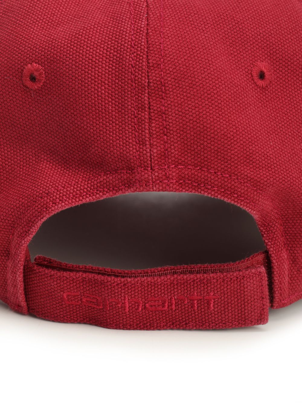 Carhartt Wip Selby Canvas Cap Hats - Red | 91a1a3fa9f5e6e44b0aacd69717cf7c3fcfa8c53