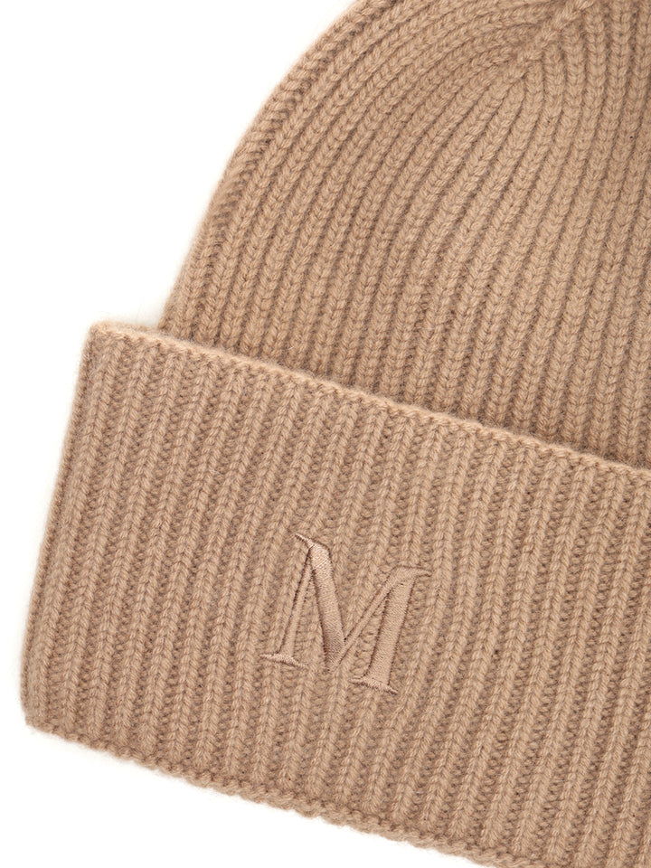 Max Mara Cashmere Hat Hats - Beige | 6c697d881e49a030f8a311a8aa69138120d9014a