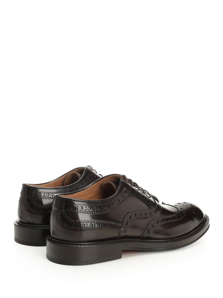 Corvari Duilio Shoe In Brushed Leather Lace-Up Shoes - Brown | bfa4668a169959ffb14e4b6f8664ce1deeebc0f2