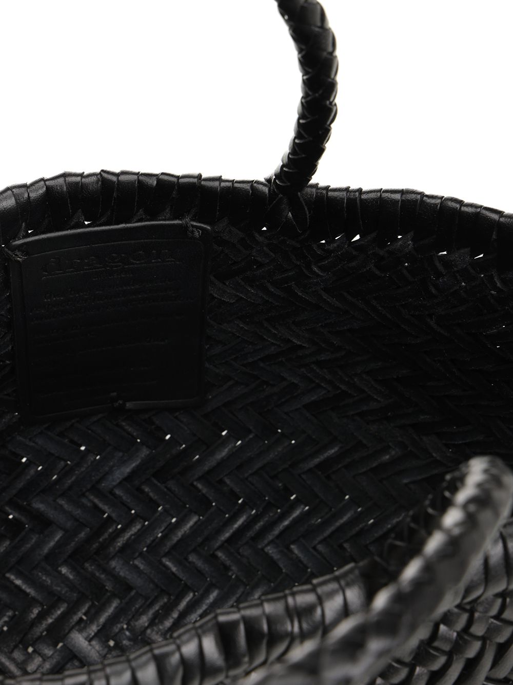 Dragon Diffusion Mini Flat Gora Handbags - Black | 300a91bfb39628e05cb7af45f016ab2353464f89