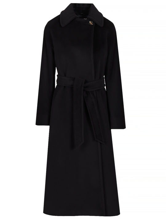 Tenzone Coat In Wool Drap Coats Blue