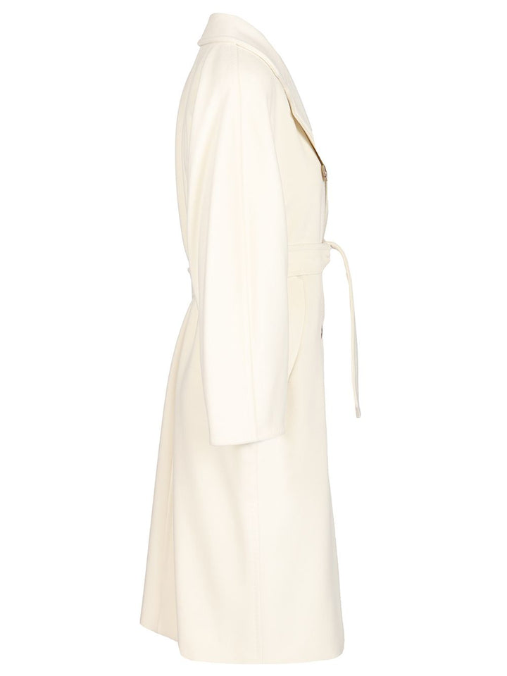 Max Mara Madame Coats - White | 595207fe4708aae97462491fc9baafe03dc12c16