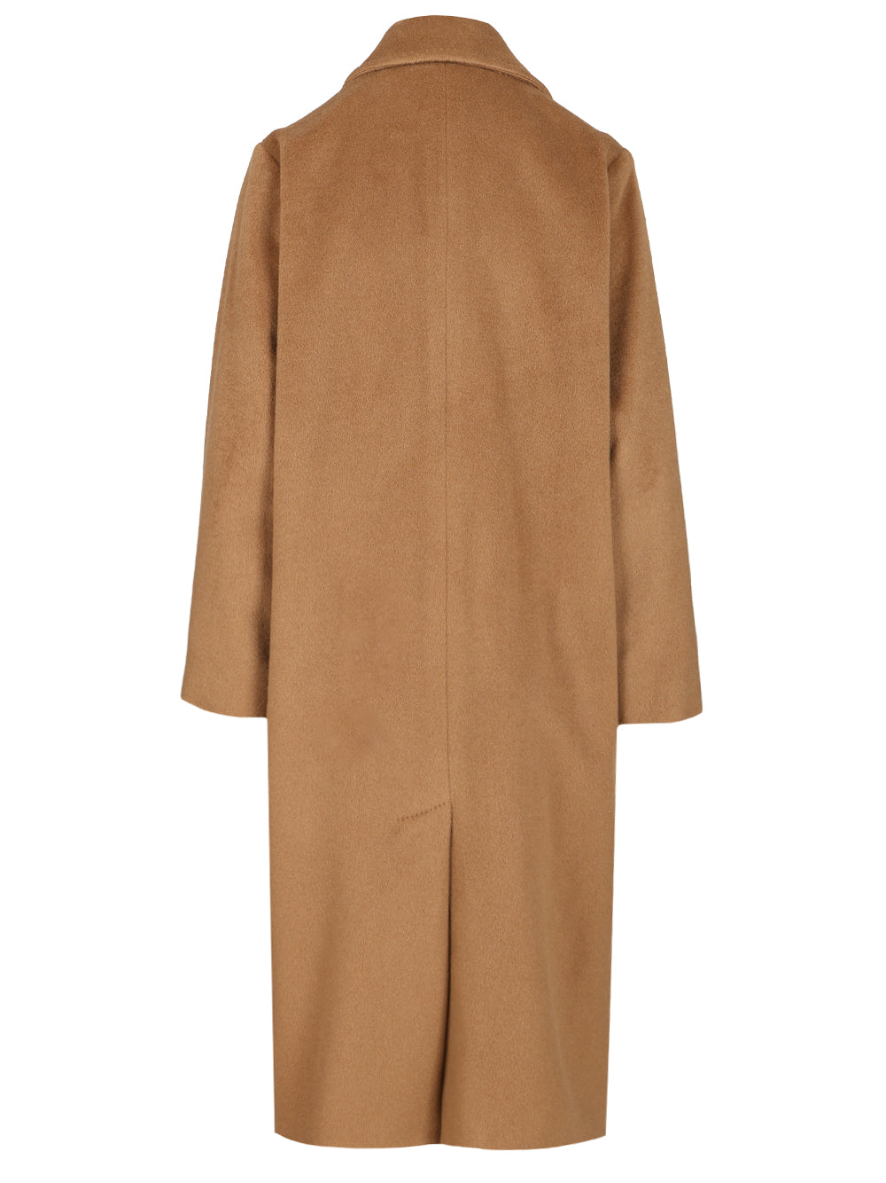 Weekend Max Mara Double-Breasted Wool And Alpaca Coat Knitwear - Brown | 03d0f2def6987da7a56a5f65411afafdd851e099