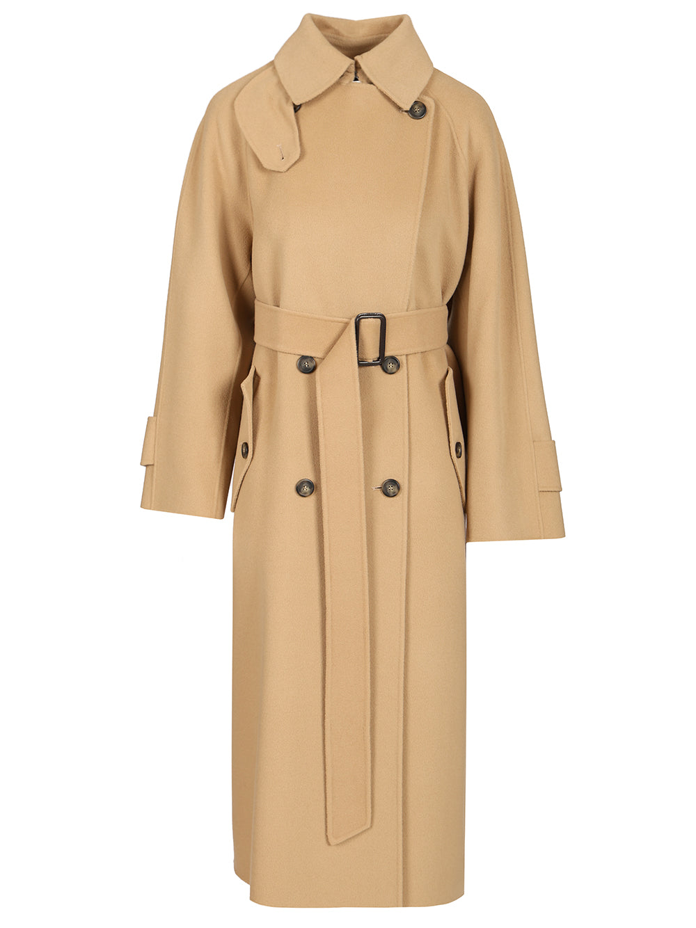 Weekend Max Mara Long Coat Cadine Coats - Brown | ae6174c33ac5f28c02380cc8454703d77a45f2c0
