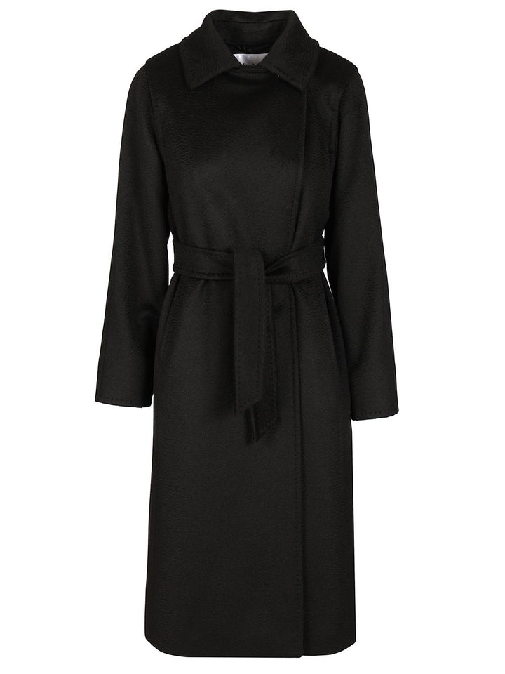 Max Mara Manuela Icon Coats - Black | 7699d7a00bf3d222b4c7a544e35cd387c6a74572