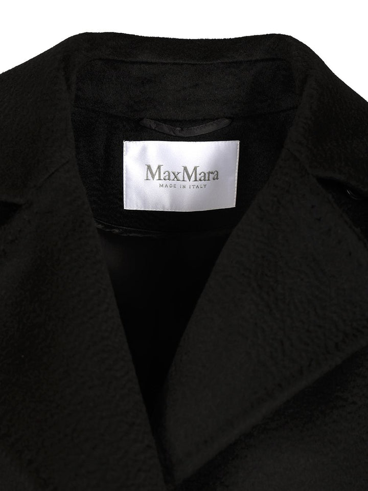 Max Mara Manuela Icon Coats - Black | 939a00921bff4e18a348345421c13c56dfbf0cb9