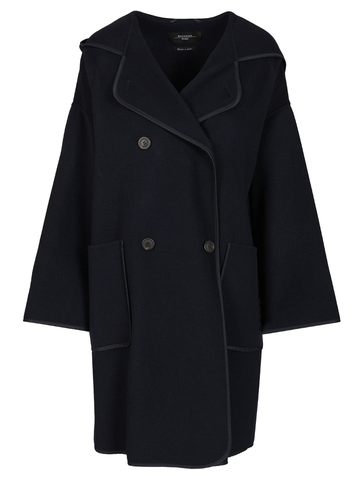 Weekend Max Mara Bergen Coat Coats - Blue | 7e45e483603a23a483e83f898bd7d665e2f73c87