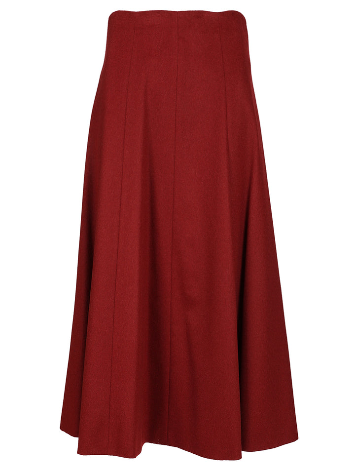 Max Mara Flared Skirt Skirts - Red | 138421c6f0e4ac16e0a149034059c8c3ea4cc535