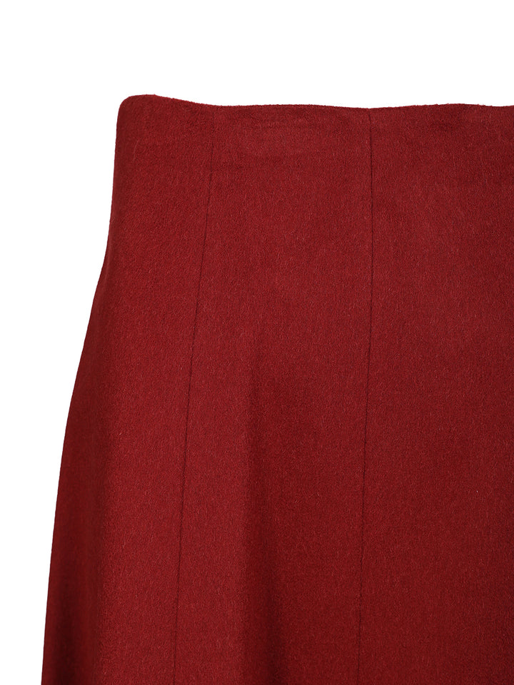 Max Mara Flared Skirt Skirts - Red | 958d915eec9bc936218c3bc79d64321647f70fa1