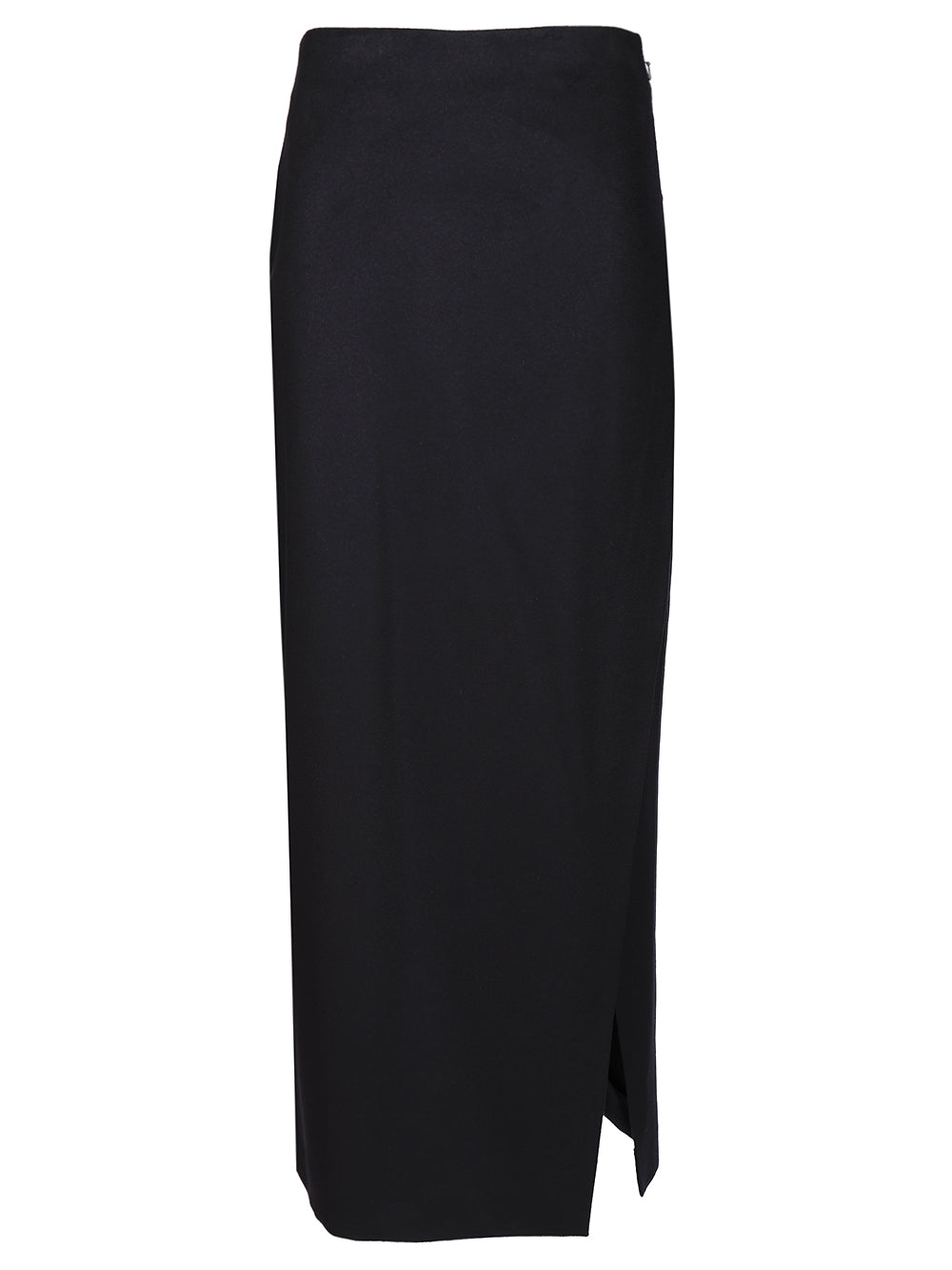 Max Mara Studio Wool Wrap Skirt Skirts - Blue | 9519c0e6b4295fbd765fa006278139a52dfe6bcf