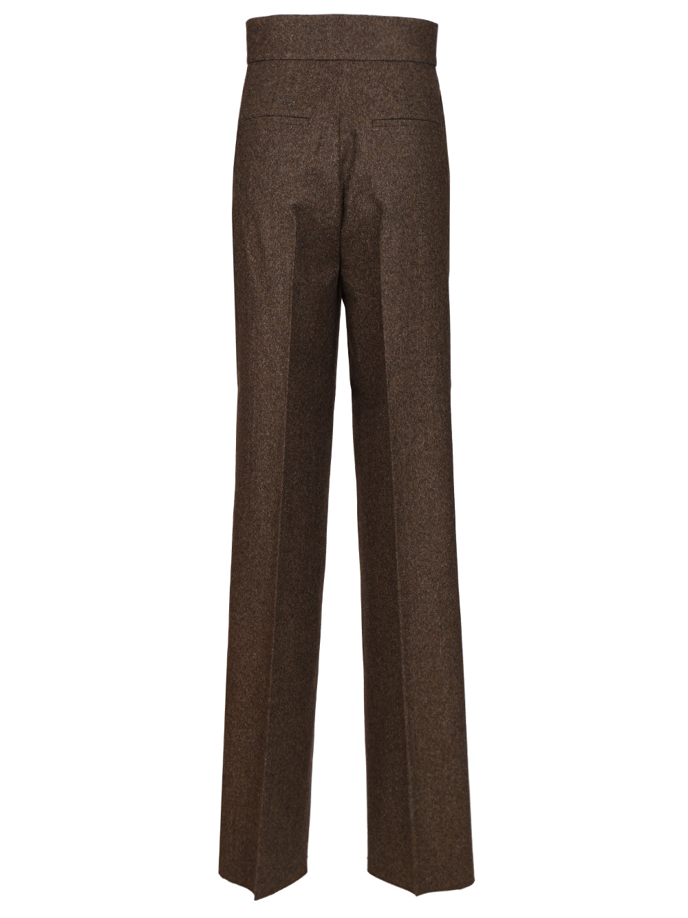 Max Mara Wide Leg Trousers - Brown | 110e1de9f5fbab010d16a4df7f6f8ccbb29cf2a9