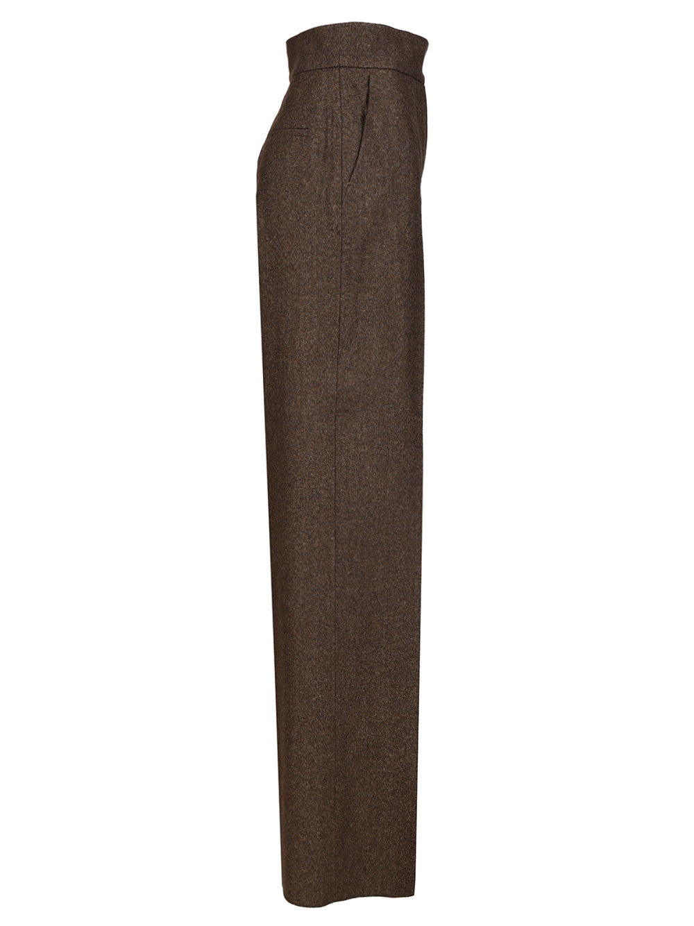 Max Mara Wide Leg Trousers - Brown | cfd548e855e320e7610c2a42631c3a06cf3394bd