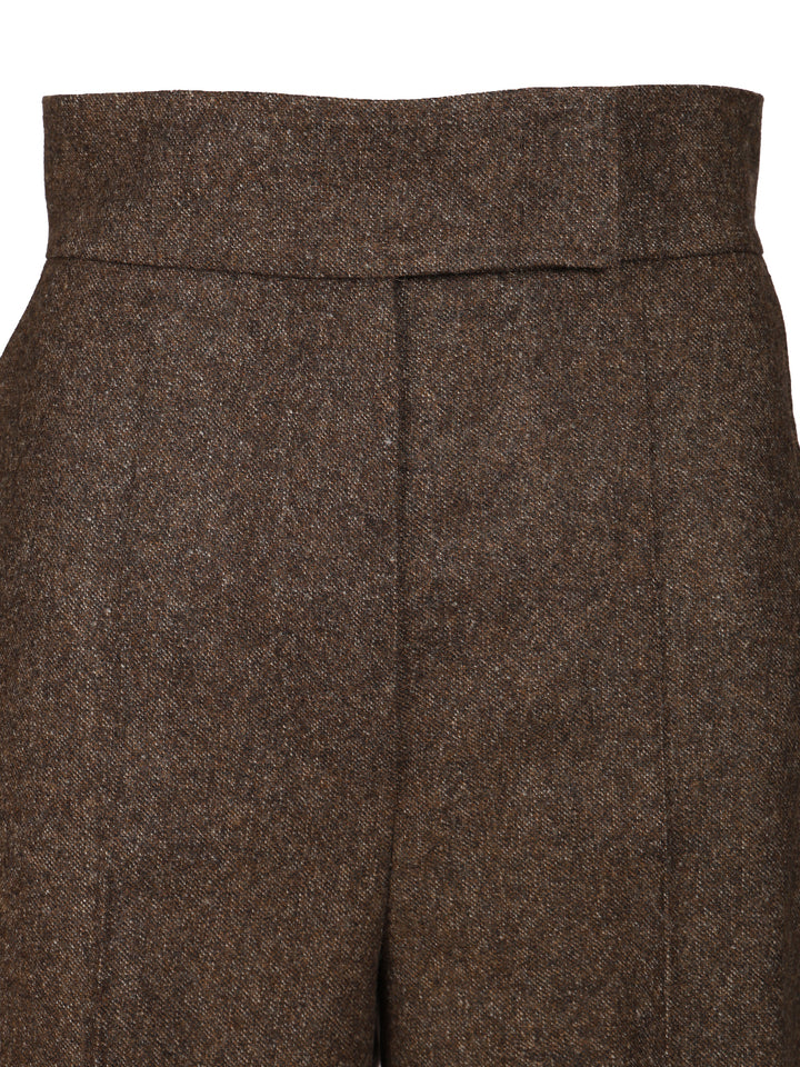 Max Mara Wide Leg Trousers - Brown | b4bf85b80bf6522d2638b2752a5a738a413ad15e