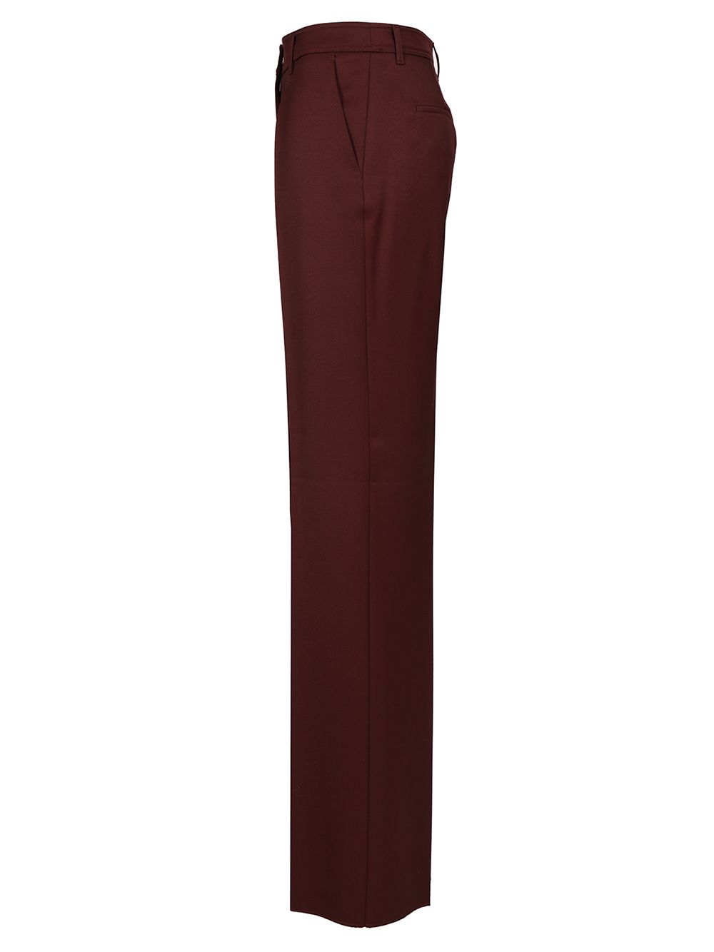 Max Mara Wool Gabardine Trousers - Bordeaux | a60c37fb191d0a049703b0725a2fb555d42c9be4
