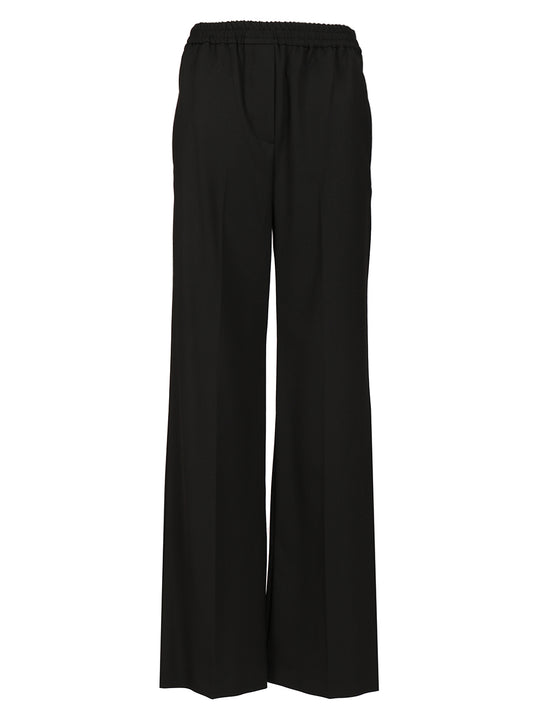 Petra In Technical Gabardine Trousers Black