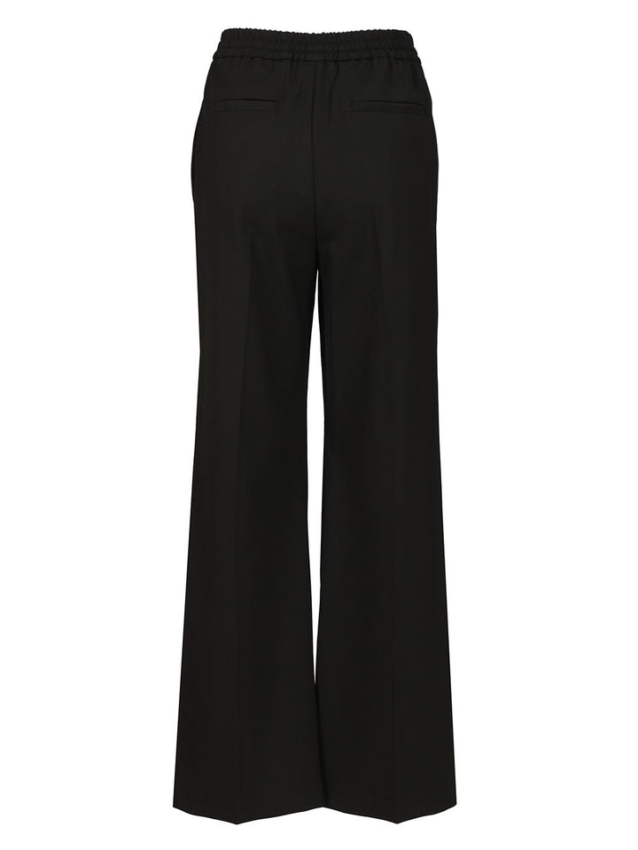Weekend Max Mara Petra Trousers In Technical Gabardine Jackets - Black | c403e713bf41f8f470570d1d1e9a5a1c9a14957a