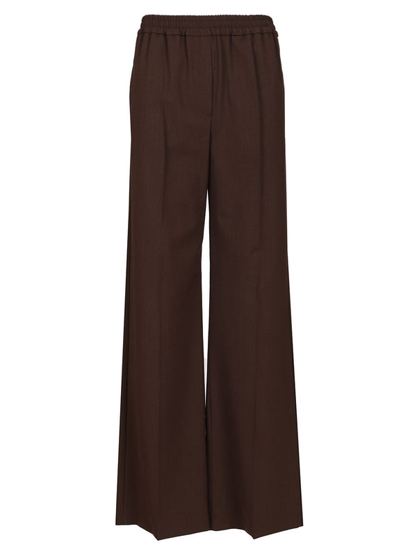 Petra Trousers In Technical Gabardine Jackets Brown