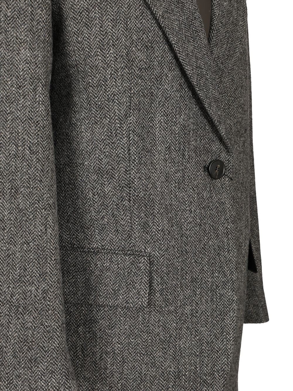 Weekend Max Mara Oversized Wool Blazer Jackets - Grey | ec72e675a24297f198e6d64c9c2afc841e43f535
