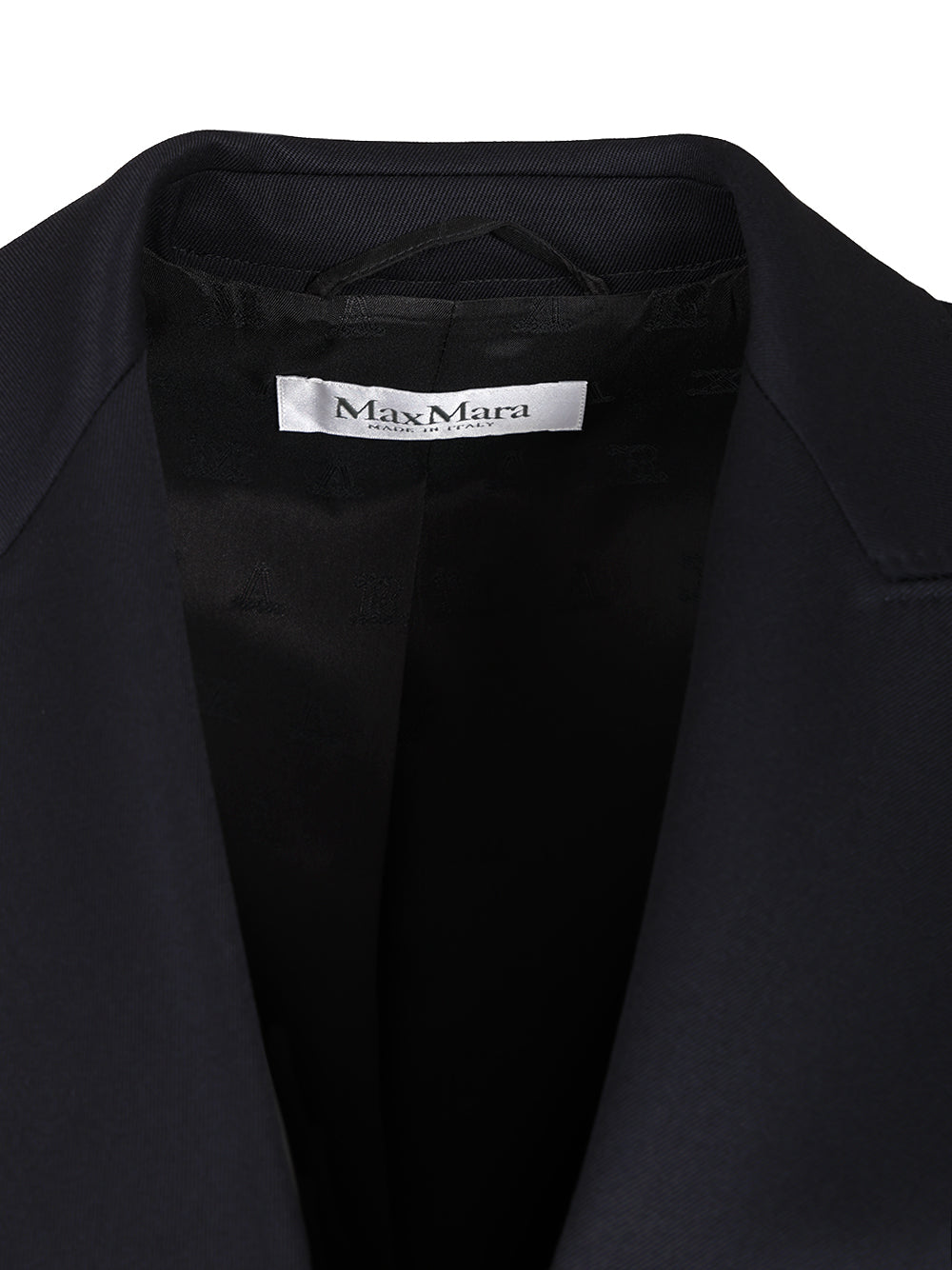 Max Mara Double-Breasted Wool Blazer Jackets - Blue | 1e73ca90dc66c7109283d3f2b5a71249b0209aa3