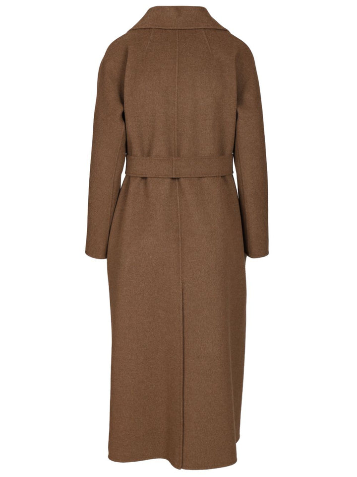 ' S Max Mara Oversized Wool Coat Coats - Brown | 482901559aa7419c57215298f5150421c043d3f2
