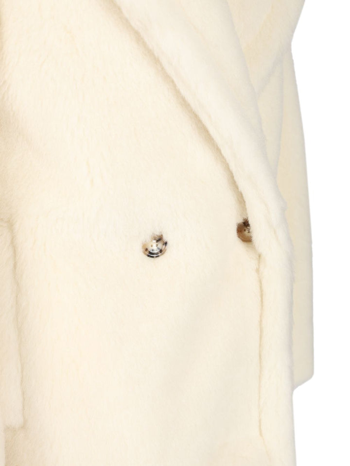 Max Mara Teddy Bear Icon Coats - White | 652100833d69b61d1d1662ff108e0503cf250a87