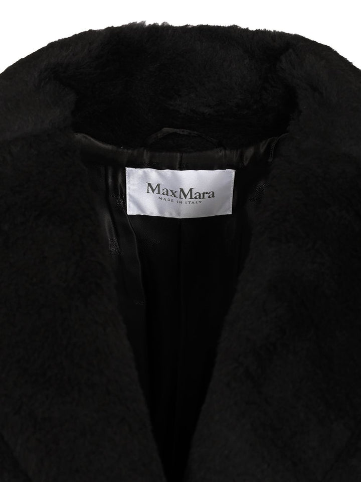 Max Mara Teddy Bear Icon Coats - Black | 63a0964ab9732179903bf7f32c03a35ec3a511a2