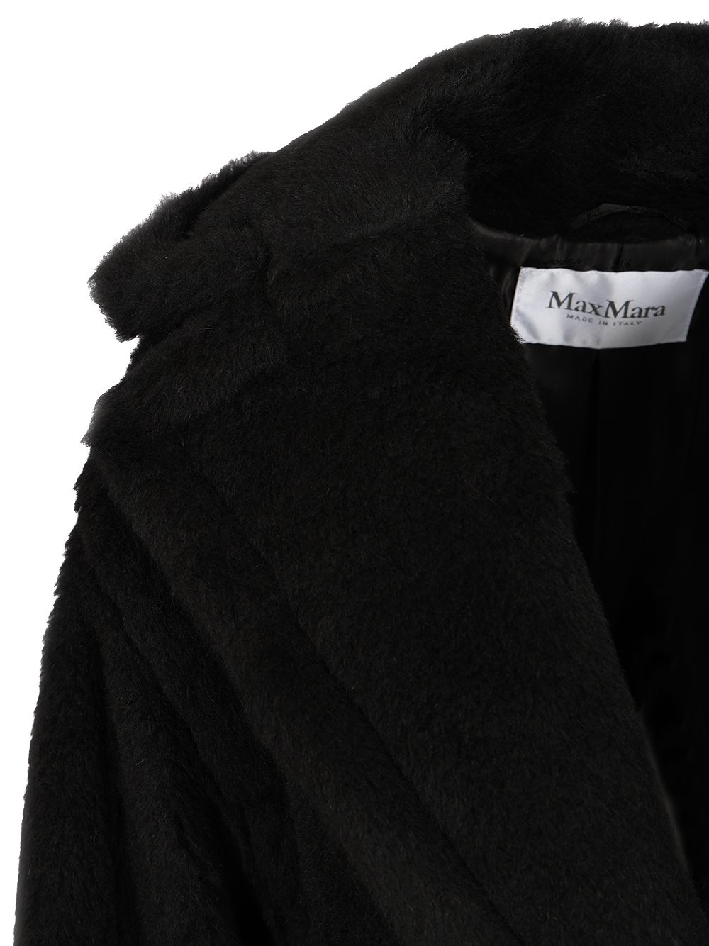 Max Mara Teddy Bear Icon Coats - Black | d69d53ffe5a626c0ccc46e392e862c1b4c90f33e