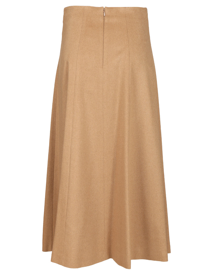 Max Mara Flared Skirt Skirts - Beige | 4a4db347a31c6833b0f049c4755f99e5ed1edf8d