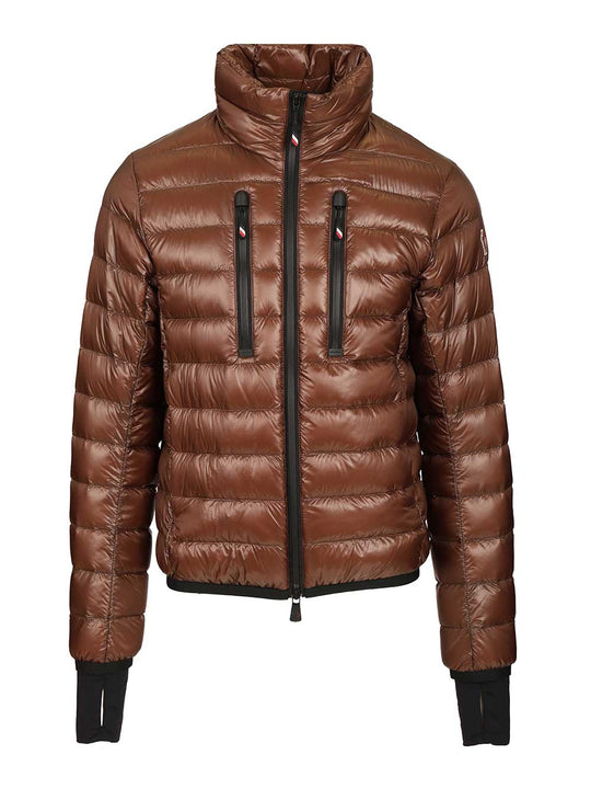 Hers Short Down Jacket Coats Brown