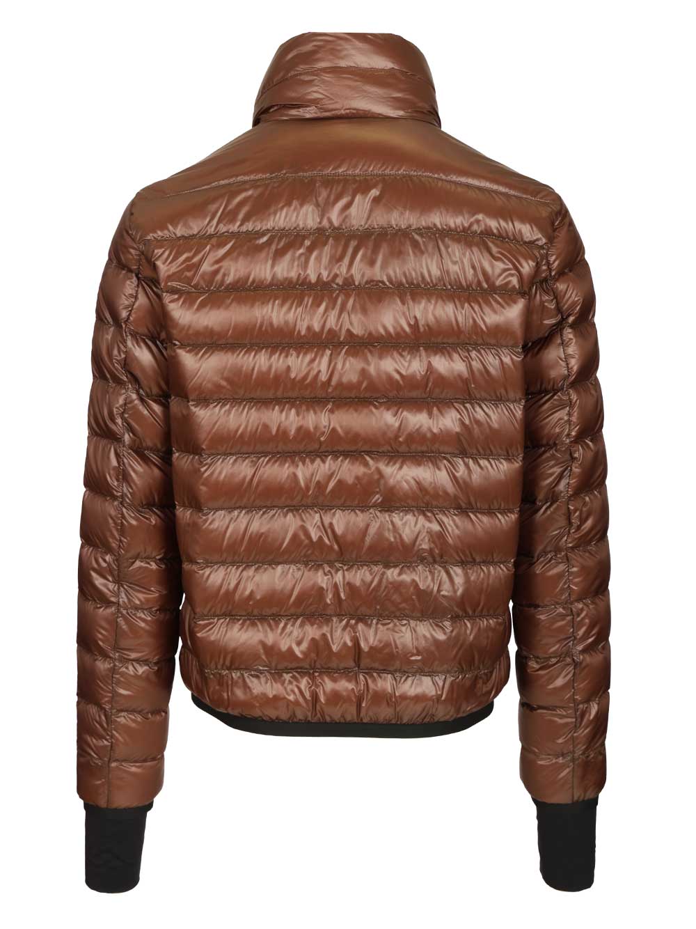 Moncler Grenoble Hers Short Down Jacket Coats - Brown | d39844bd3ad22dffbf01b4f7ca60fbf1a7bda158