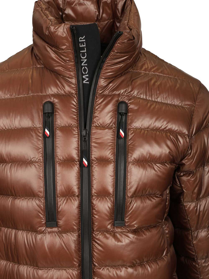 Moncler Grenoble Hers Short Down Jacket Coats - Brown | b062610c36f8c65ccfc80287907ba043604fbee1