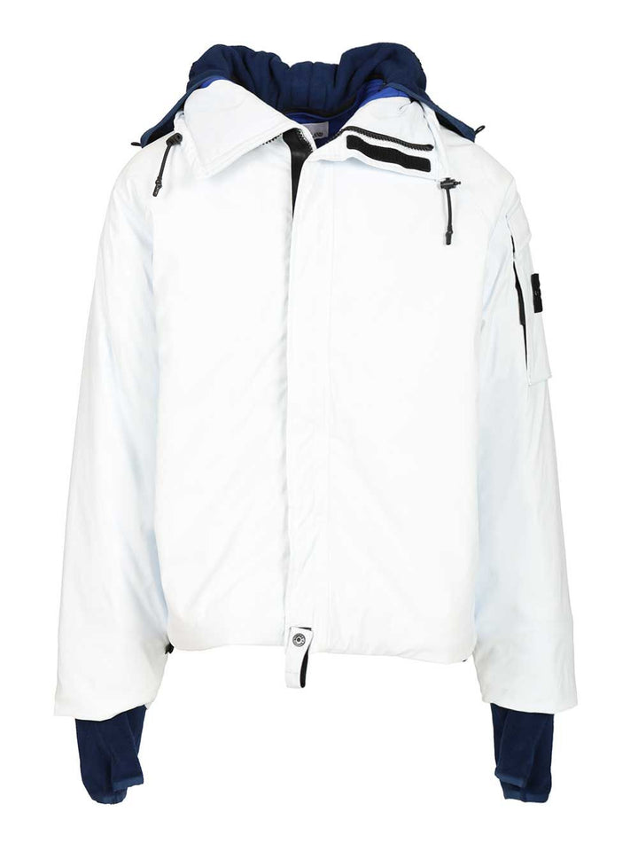 Stone Island Ice Jacket Termosensibile - Ice Blue Jackets - Blue | edc4bcc86ed7b8357f29f47cf994131ee24208d5
