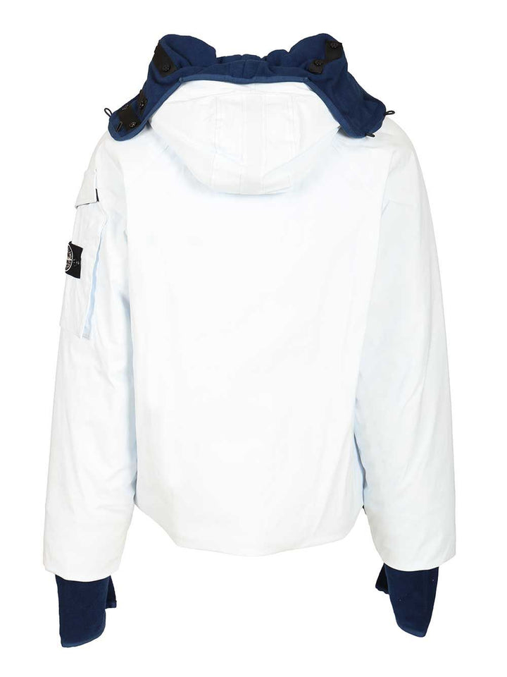 Stone Island Ice Jacket Termosensibile - Ice Blue Jackets - Blue | 656d06412d30d9a8b99cb812b2f01a3d94b4eac9
