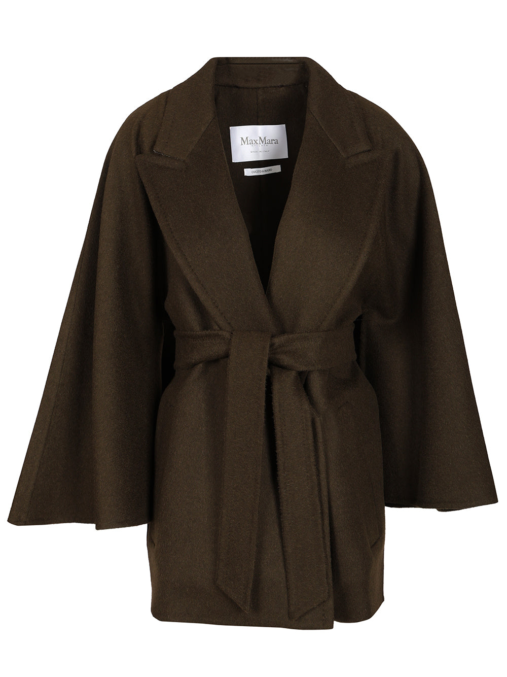 Max Mara Short Robe Coat Coats - Grey | 7ea85d194178c175b47267060048a098db45407f