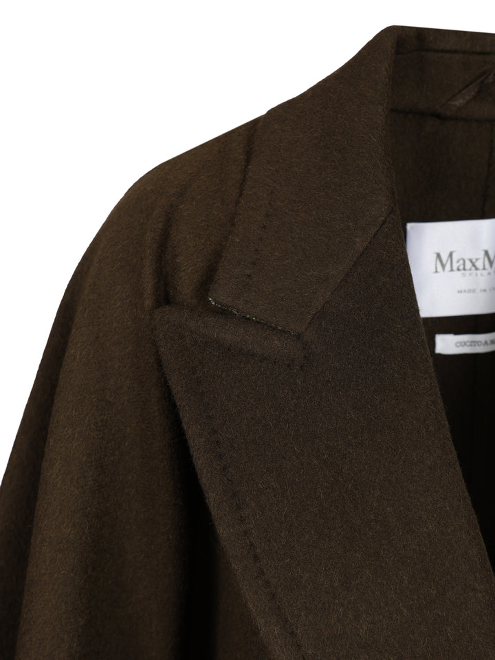 Max Mara Short Robe Coat Coats - Grey | 5b3f94f26079280b1750a632b9467671b6028d9d