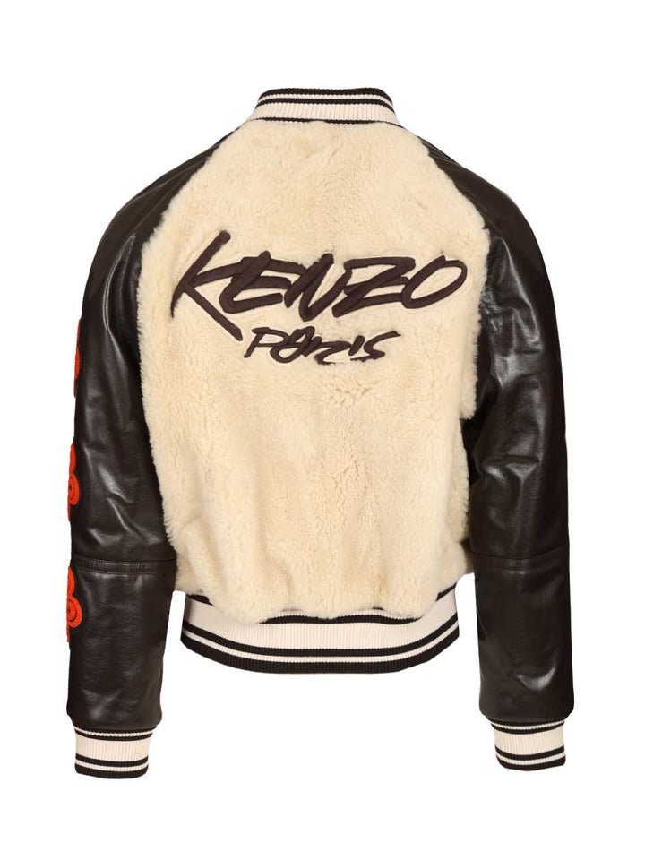 Kenzo Varsity Jackets - Beige | e011eed54fb78e15c7175e03a1e2c7993f6aa21a
