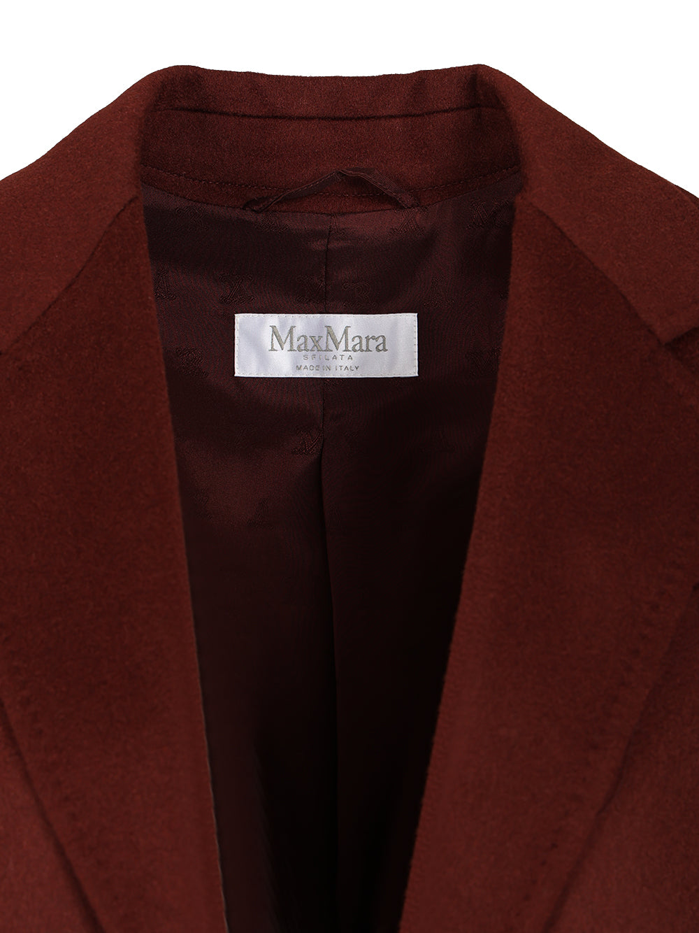 Max Mara Single-Breasted Blazer Jackets - Bordeaux | 7507fd3e6aa45e8717ed4e29c4f11903cd7ff579