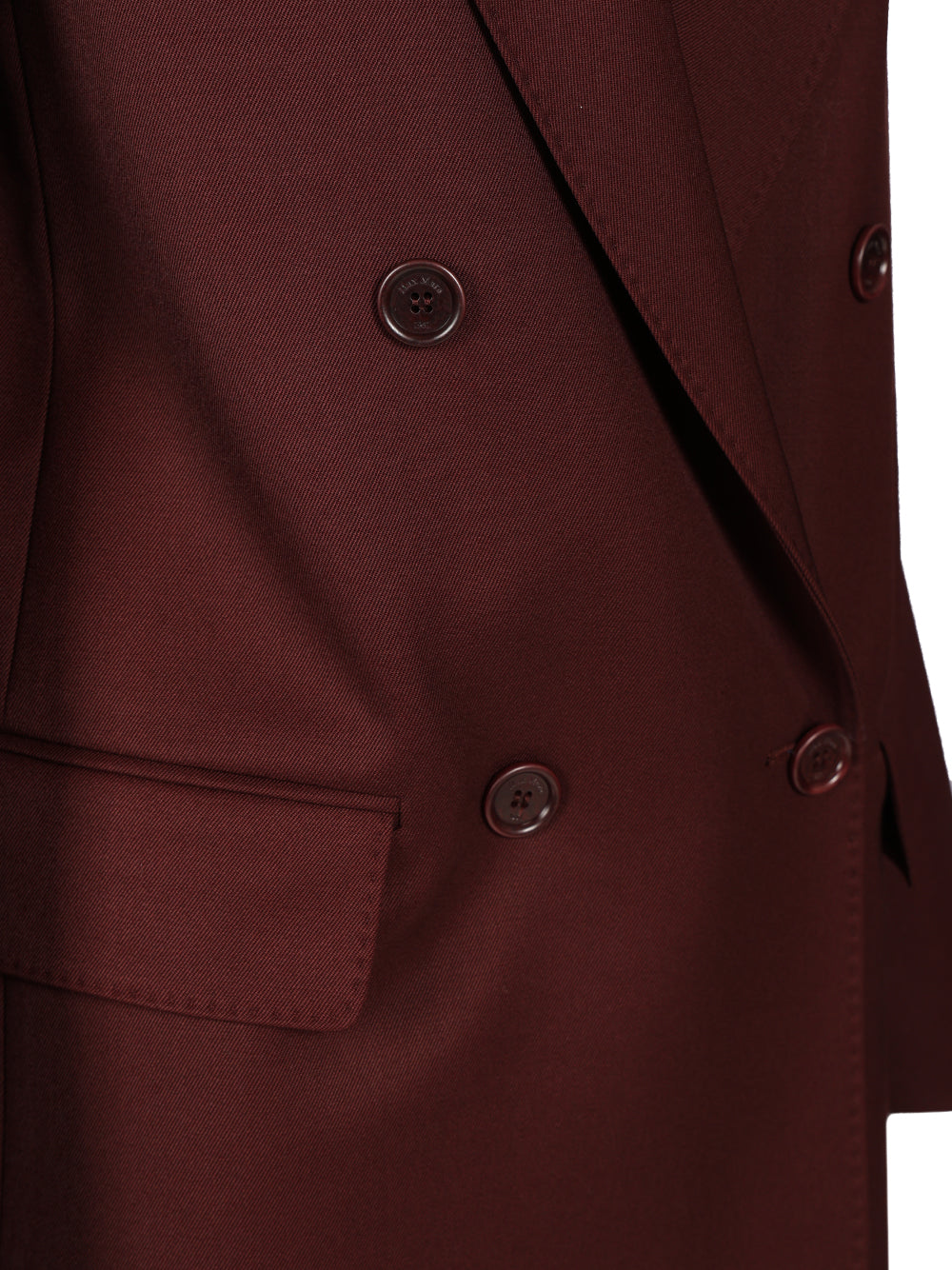 Max Mara Double-Breasted Wool Blazer Jackets - Bordeaux | 47a1a7a10527c9996257d390735154b67bab0dd6