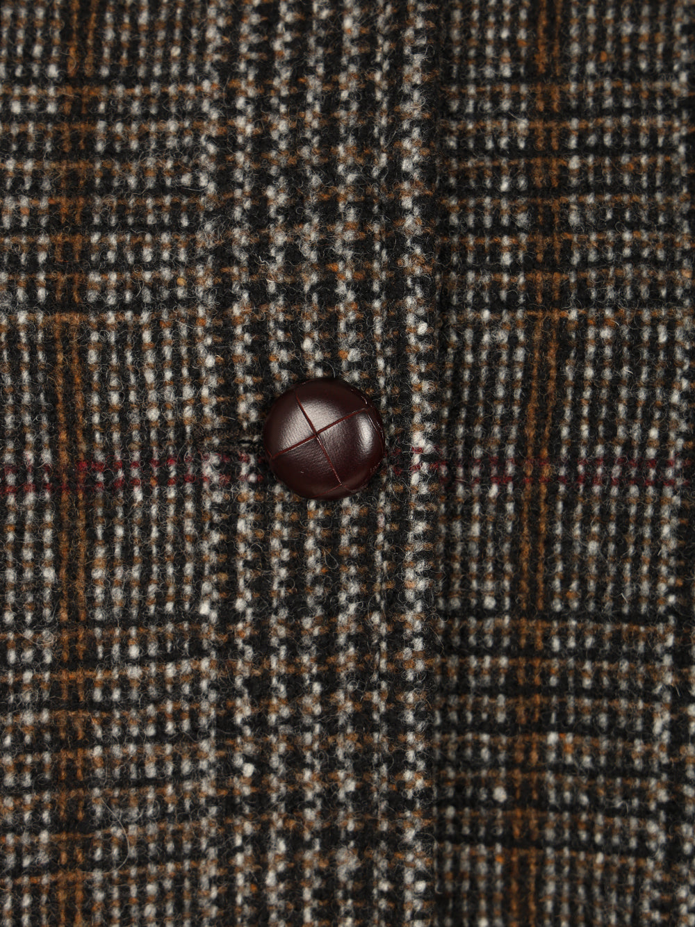 Weekend Max Mara Prince Of Wales Wool Midi Coat Coats - Brown | 5073cb4f260bbb78e4934a6a1224dbe3ed53b80a