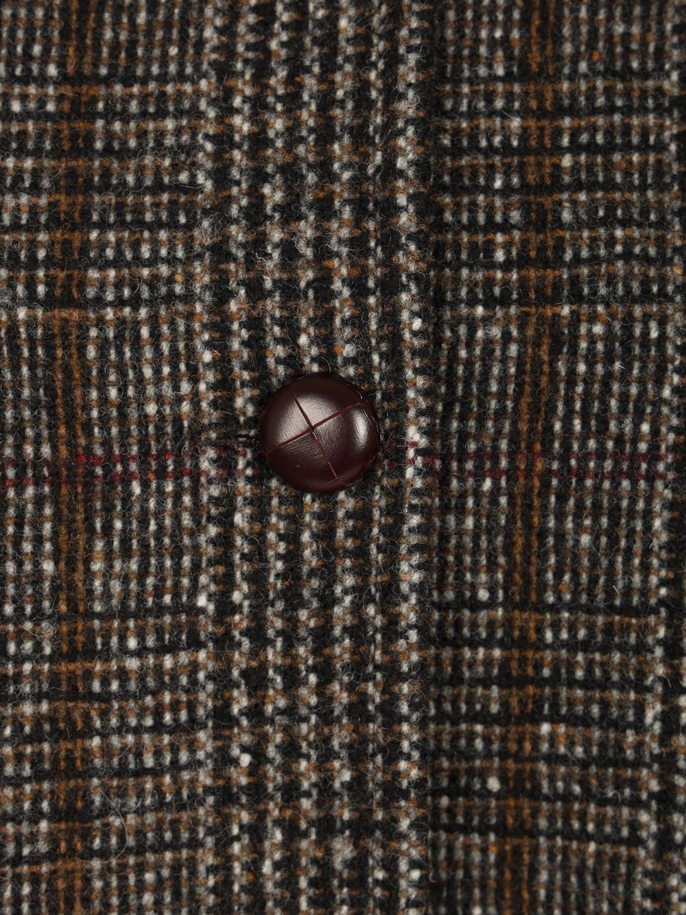 Weekend Max Mara Prince Of Wales Wool Midi Coat Coats - Brown | c99cf164771432f33bd3ec887ffddd49f53527b7