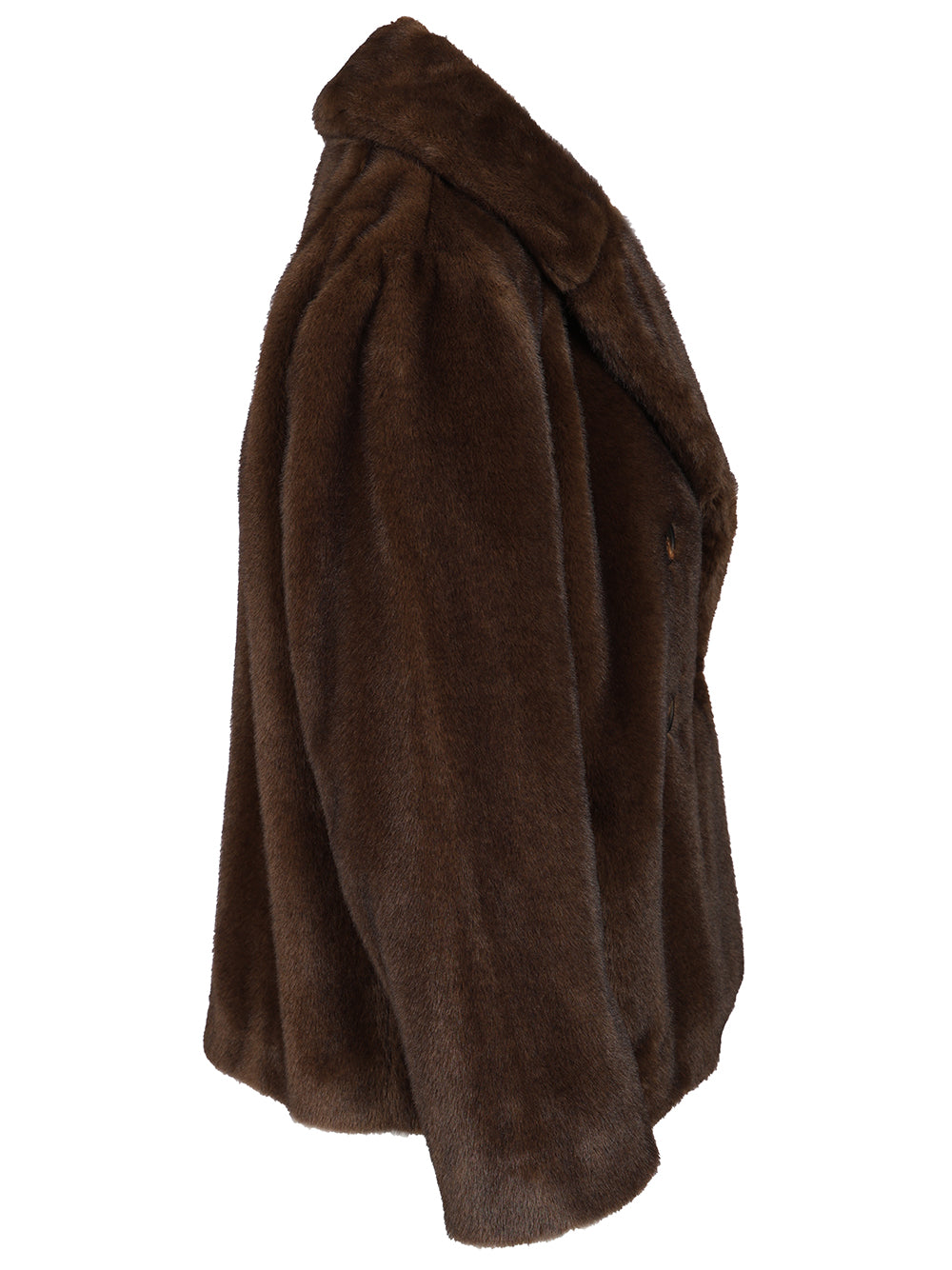 'S Max Mara Double-Breasted Jacket Coats - Brown | ef771cd5239ca55bafe949692f534cb16b63cf80