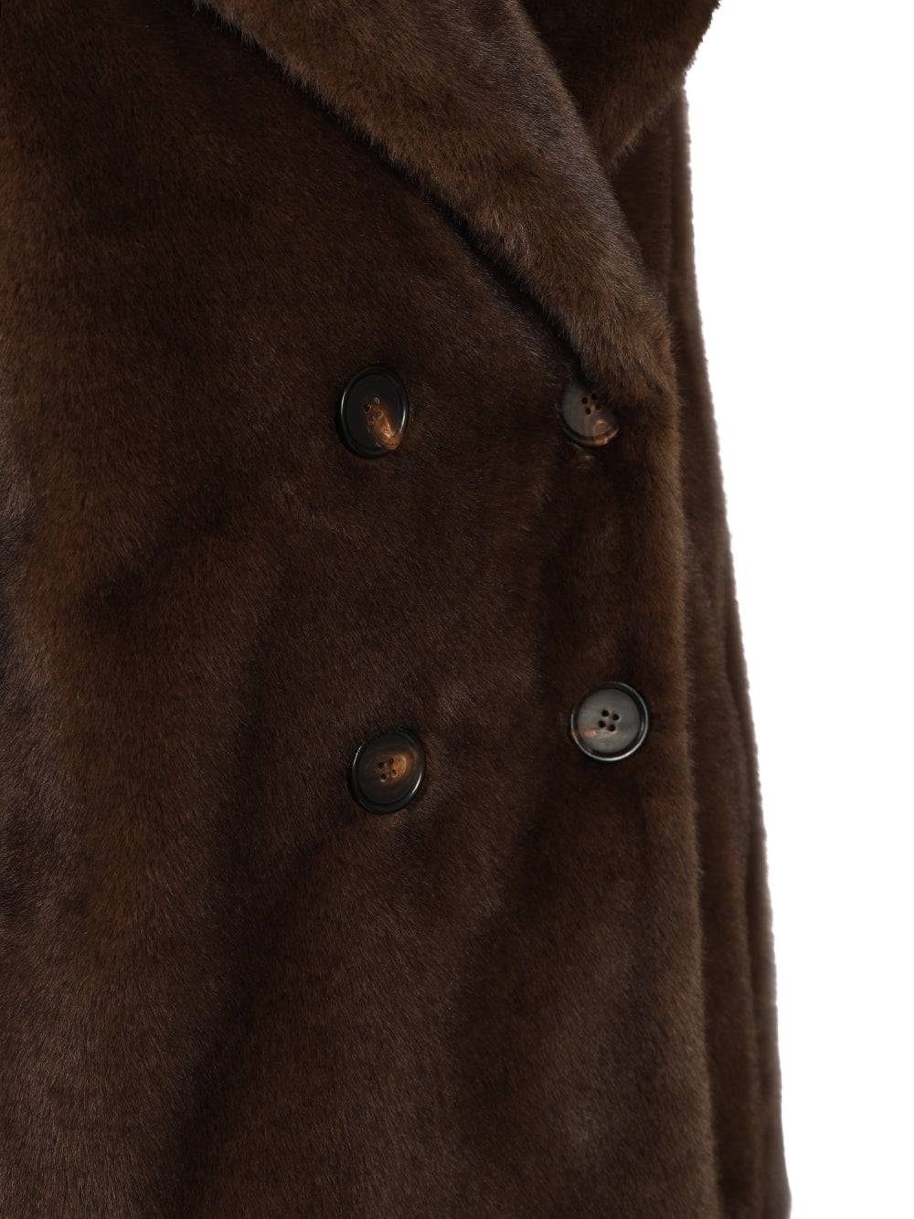 'S Max Mara Double-Breasted Jacket Coats - Brown | 75ee3da0221cdd425889bf6f422c5481c47a49d2