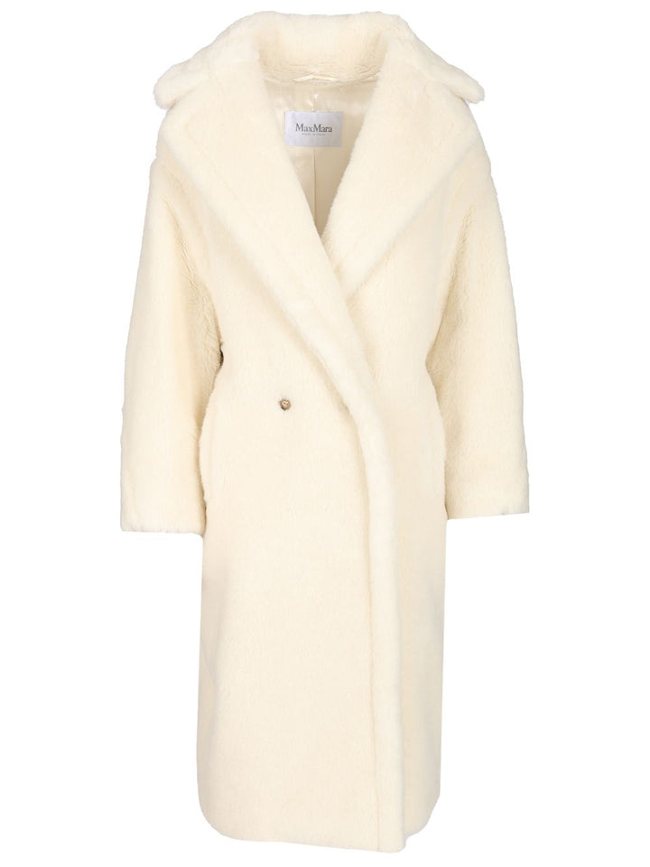 Max Mara Teddy Bear Icon Coats - White | 352dd581f3d71b1f774e1712f0f4c115d7e9b675