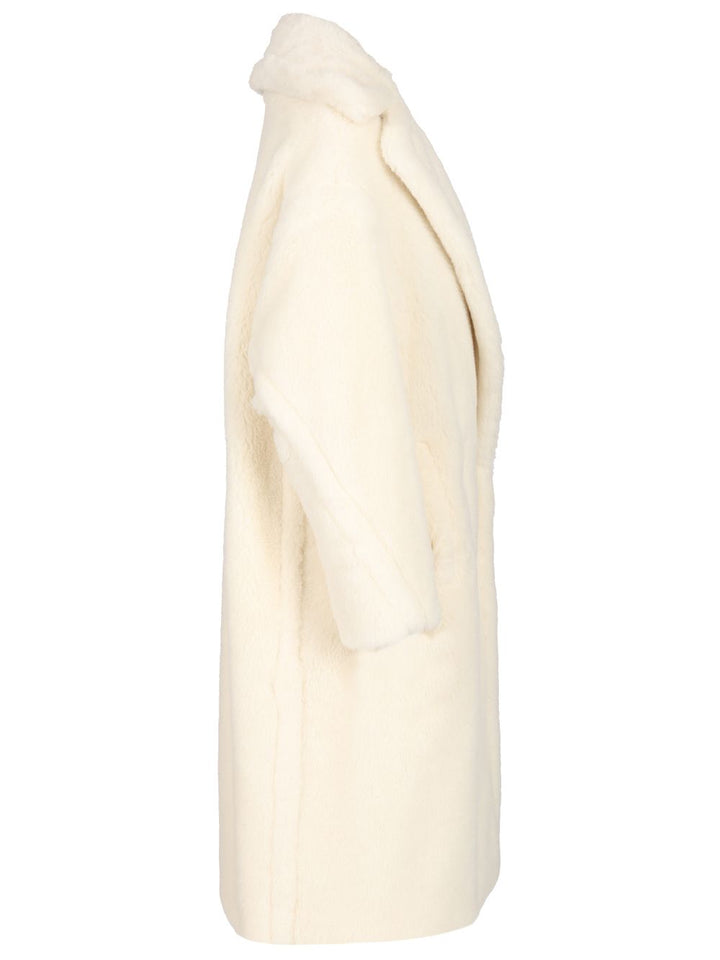 Max Mara Teddy Bear Icon Coats - White | 68c5d8fcd9398ab24142f021ab91ad215dba8252
