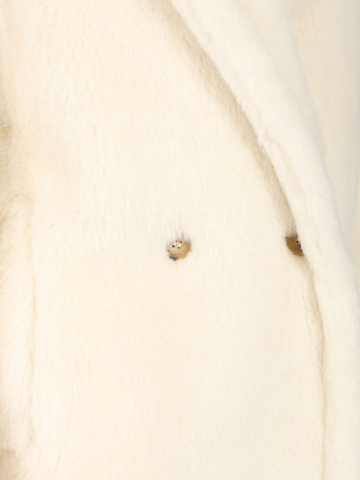 Max Mara Teddy Bear Icon Coats - White | 52e9f250e15a5b1a64da1e4027a0cee9cd02d800